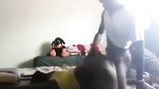 Accra Guy Pounding Escort Babe After Payment