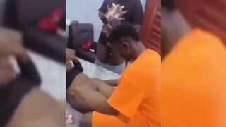 Yoruba Guys Playing With Runs Girl