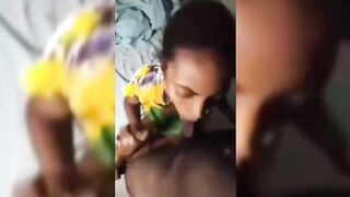 19yrs Old Girlfriend Giving Me Blowjob