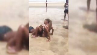 Naughty Couple Caught At The Beach