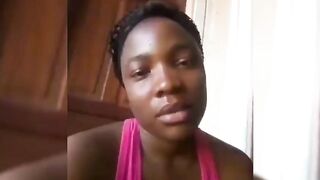 Tema Girl Joy Showing Her Pussy