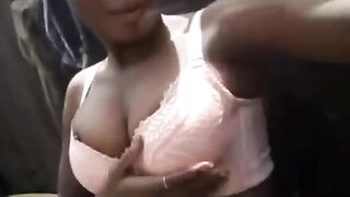 Halima Displaying Boobs And Pussy