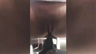 Horny Lady Humping Gear Stick