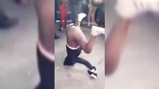 Wild Babe With Bottle In Pussy