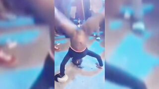 Wild Babe With Bottle In Pussy