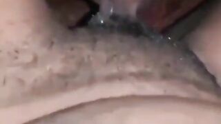 Licking Ice Cream Off Her Pussy