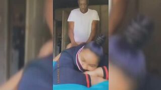 Ghana Babe Record Fuck With Sugar Daddy