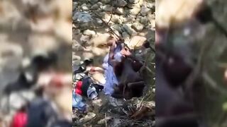 Ghana Lovers Caught Fucking Somewhere In The Mountain