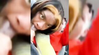 Cape Town Babe Joan Making Boyfriend Cum Hard In Car