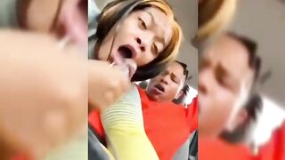 Cape Town Babe Joan Making Boyfriend Cum Hard In Car