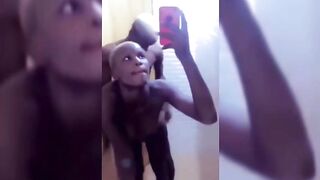 Lagos Girl Kanmi Recording Boyfriend Banging Her