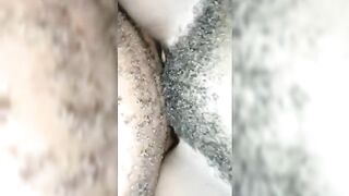 Hairy Tight Pussy Taking Raw Dick