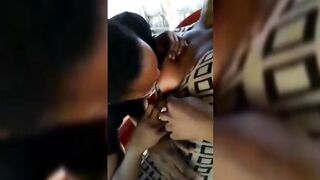 Drunk Zambian Lady Breast Sucked In Bar