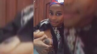 Asiha Akanni Showing Breast On Video Call