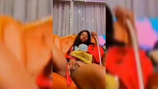 Naughty Ghana Babe Favy On Live Video