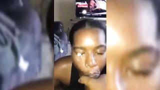 Cape Town Babe Janine Getting Cum On Her Face