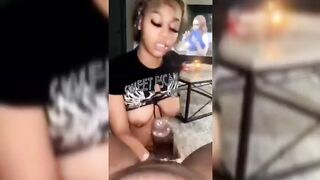 Pretoria Big Girl Jasmine Working On Dick