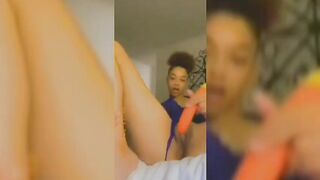 Snapchat Video Of Lidia Using Her Toy