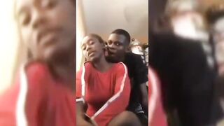 Lagos Boy Playing Naughty With Girlfriend