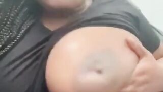 Huge And Soft Boobs Of Horny Babe