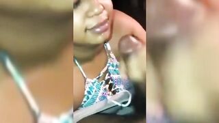 Cum On Deborah After Blowjob