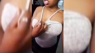 Naughty Accra Lady Display Boobs