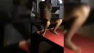 Stripping Naked For Big Guys