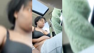 South African Babe Harley Undress In Car