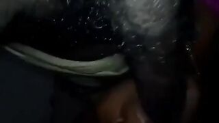 Swallowing Big Black Dick
