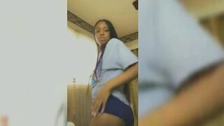 Durban Girl Eva Showing Boobs