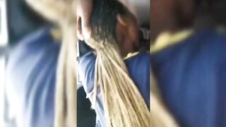 Ghana Big Boy Getting Blowjob In Car