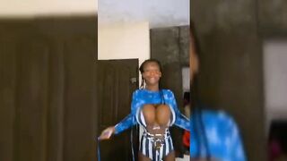 Nadia Bouncing Her Big Boobs