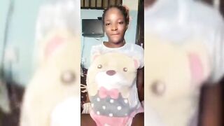 Prisca Flashing Her Pussy On Live Video