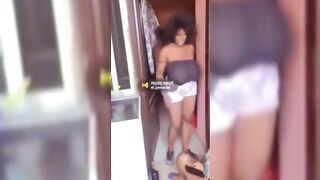 Hyping My Neighbor With Big Boobs