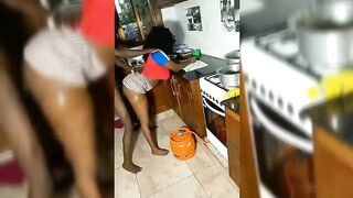 Accra Guy Record Kitchen Fuck With Lover