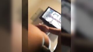 Pounding Big Ass Black Amateur in Doggy Style