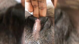Her Fingers Deep Inside Wet Pussy
