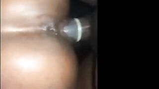 Horny Babe Fucked Doggy In Car Backseat