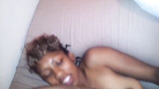 Black Amateur Enjoys Intense Fuck