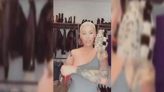 Amber Rose Boobs Video Leak
